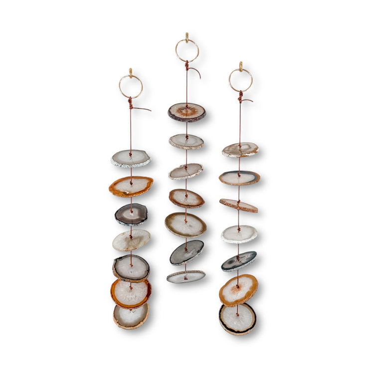 Umber Mix Agate Hanging (Choose the One You Love)
