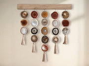 Custom Uma Agate Wall Hanging – Boho Crystal Wall Art You Design