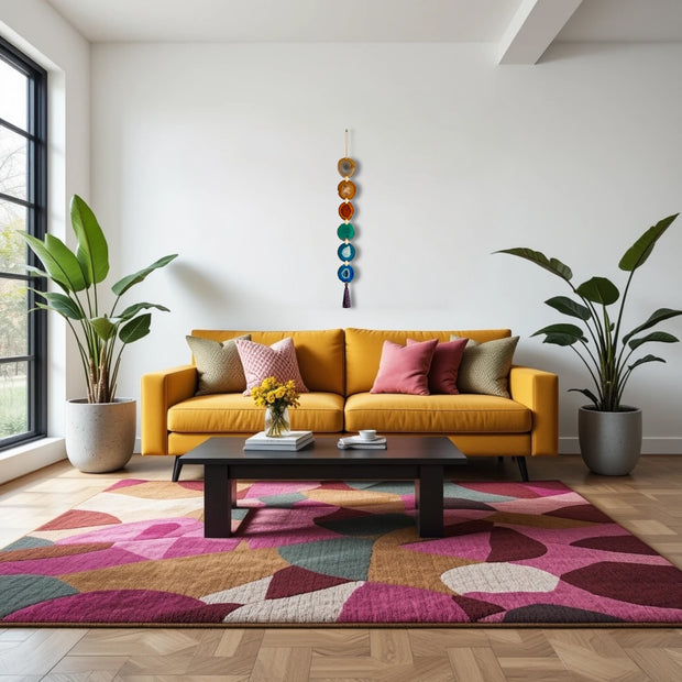 Rainbow Agate Wall Hanging