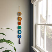 Rainbow Agate Wall Hanging