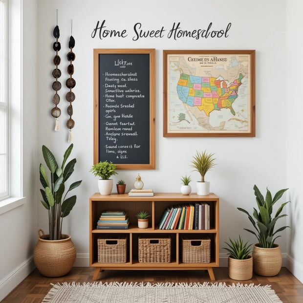 Esme Black, Taupe & Charcoal Agate Wall Hanging – Handcrafted Boho Garland (Multiple Sizes)