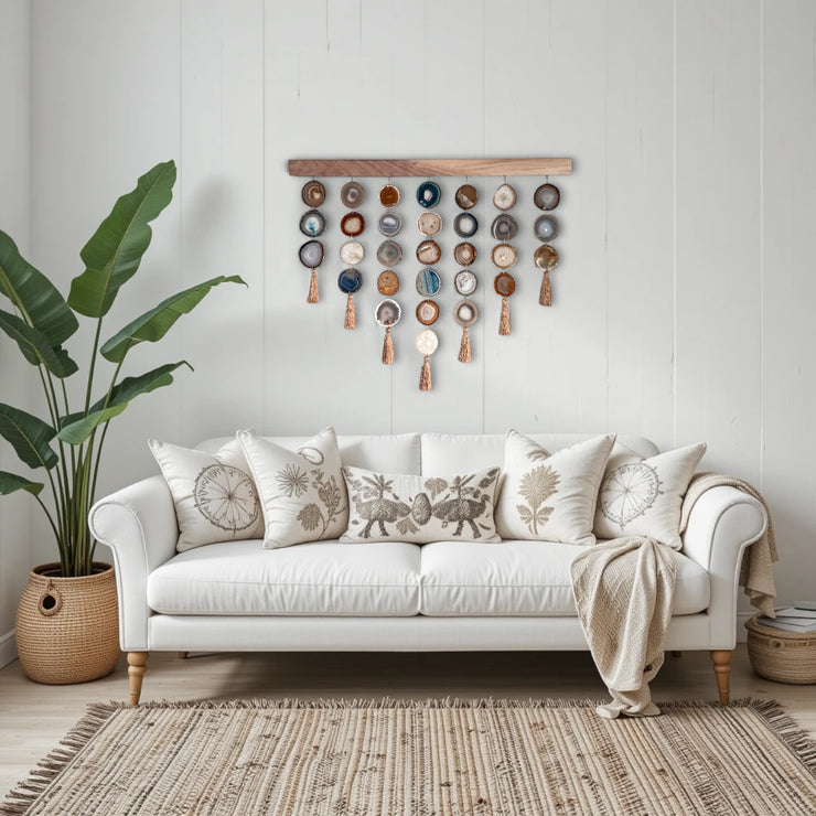 Driftwood Sol Uma Agate Wall Hanging (36 Inch)