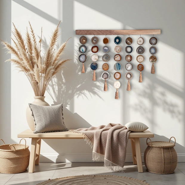 Driftwood Sol Uma Agate Wall Hanging (36 Inch)