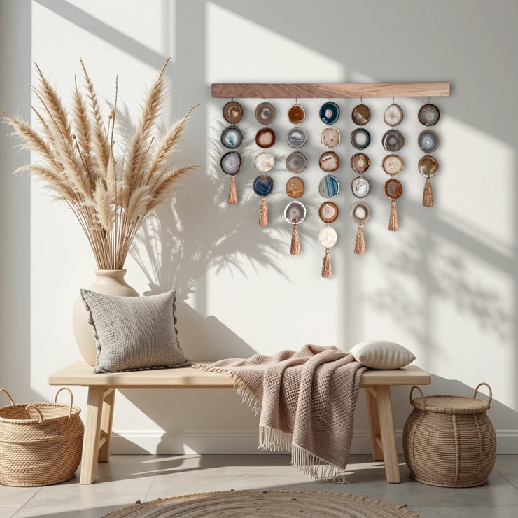 Driftwood Sol Uma Agate Wall Hanging (36 Inch)