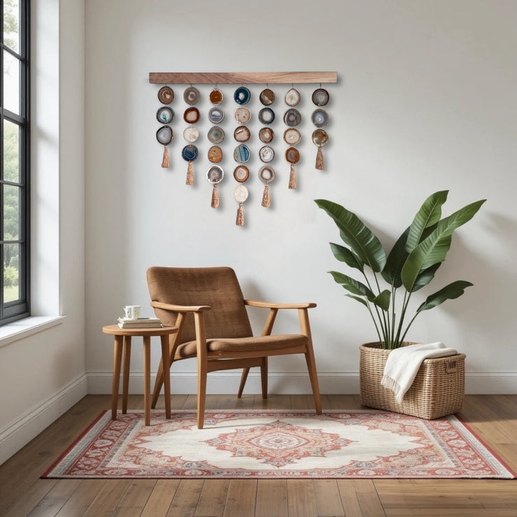 Driftwood Sol Uma Agate Wall Hanging (36 Inch)