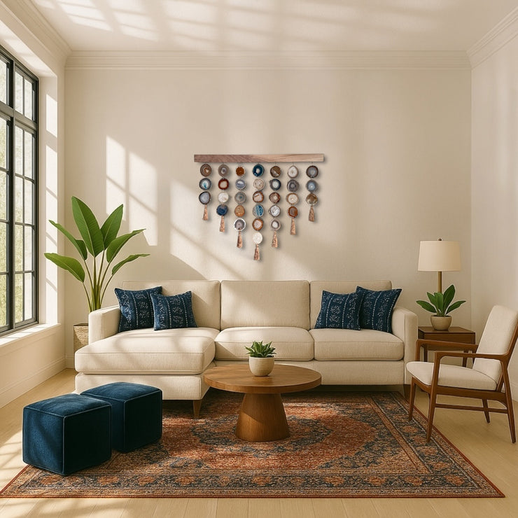 Driftwood Sol Uma Agate Wall Hanging (36 Inch)