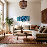 Ocean Current Agate Wall Art Set – 23 Piece | DIY Installation