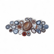 Sunset Sol Agate Wall Art Set – 23 Piece | DIY Installation