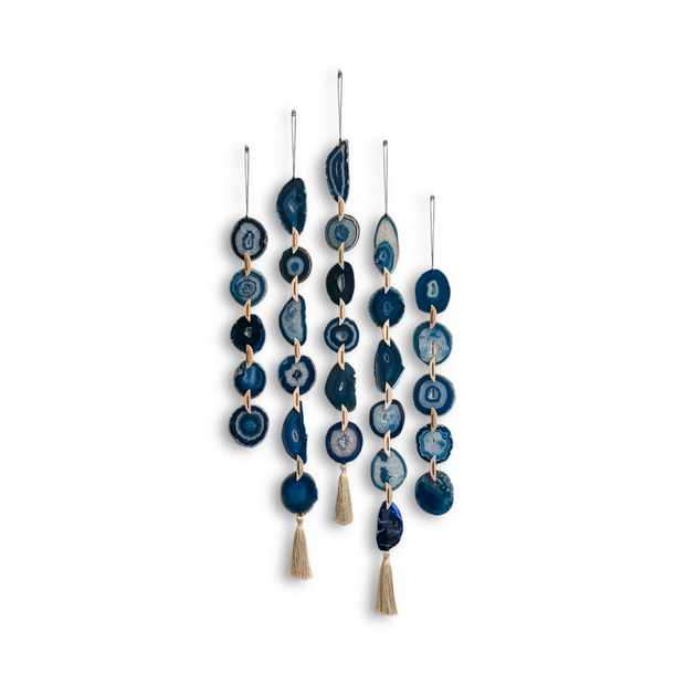 Set of 5 Ocean Agate Garlands