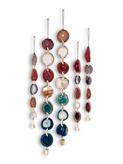 Natural Boho Agate Wall Hanging