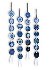 Ocean Glam Agate Wall Hanging