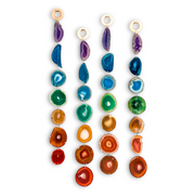 Chakra Minimalist Agate Wall Hanging