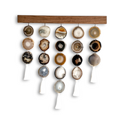 Umber Uma Agate Wall Hanging (24 & 36 Inch)