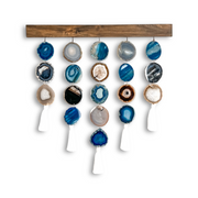 Ocean Glam Uma Agate Wall Hanging (24 Inch)