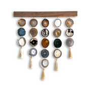 Umber Uma Agate Wall Hanging (24 & 36 Inch)