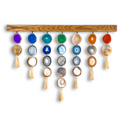 Neutral Chakra Uma Agate Wall Hanging (36 Inch)