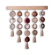 Terracotta Uma Agate Wall Hanging (24 Inch)