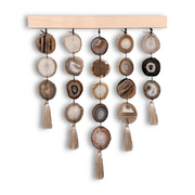 Umber Uma Agate Wall Hanging (24 & 36 Inch)