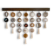 Umber Uma Agate Wall Hanging (36 Inch)