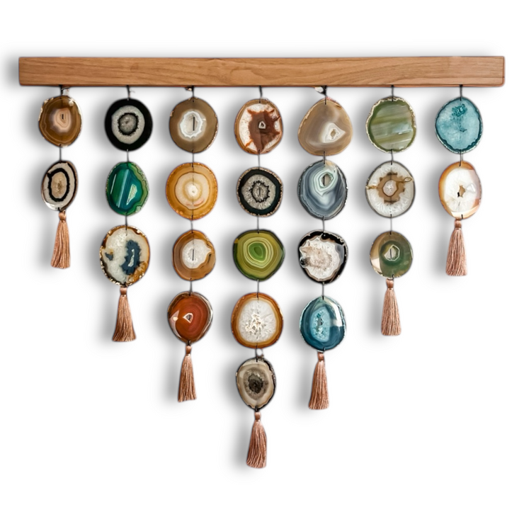 Sierra Verde Uma Agate Wall Hanging (36 Inch)