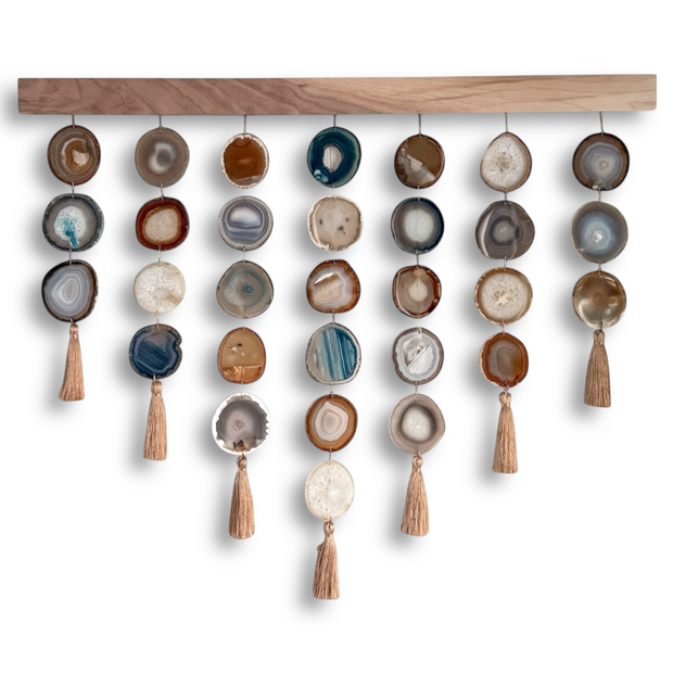 Driftwood Sol Uma Agate Wall Hanging (36 Inch)