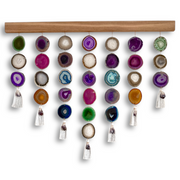 Jewel Aura Uma Agate Wall Hanging (36 Inch)