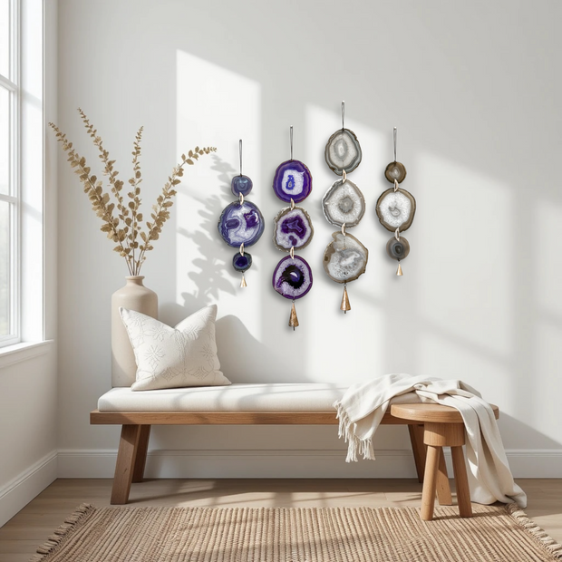 Choose Your XL Statement Agate Wall Hangings