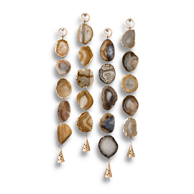 Set of 4 Mini Indian Agate Garlands