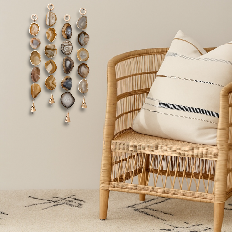 Set of 4 Mini Indian Agate Garlands