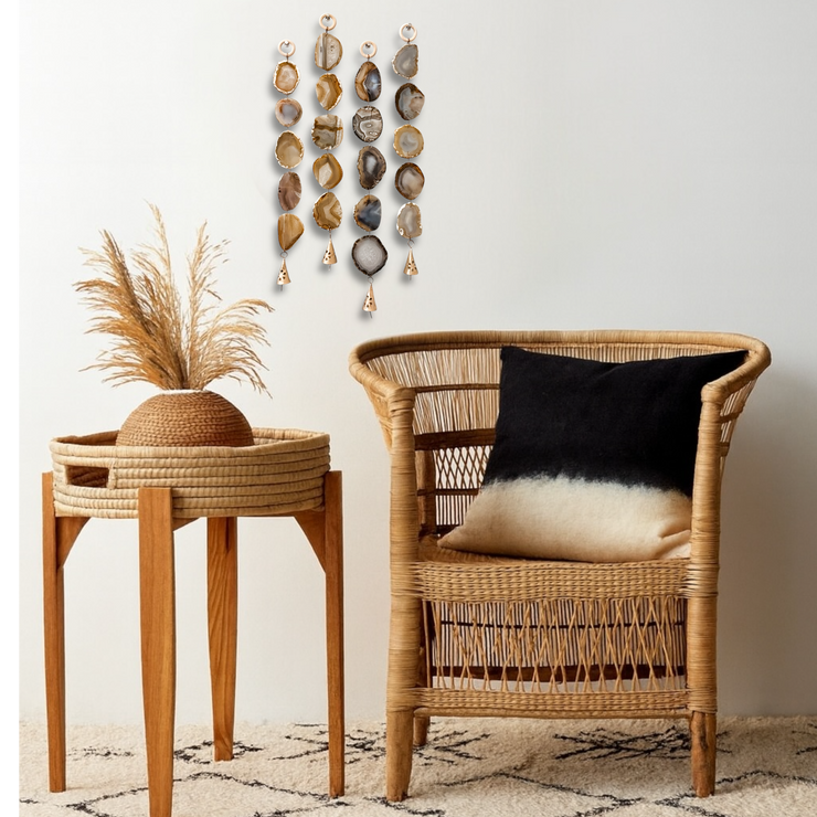 Set of 4 Mini Indian Agate Garlands