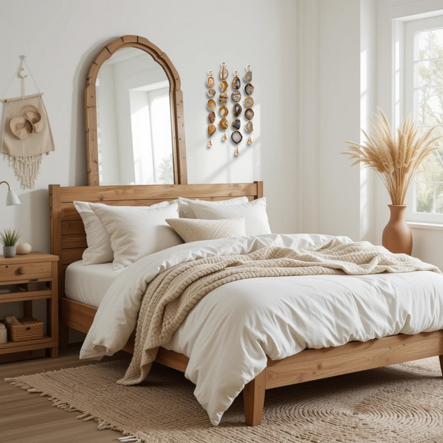 Set of 4 Mini Indian Agate Garlands