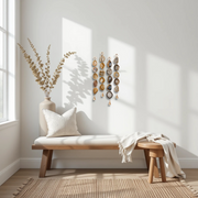 Set of 4 Mini Indian Agate Garlands