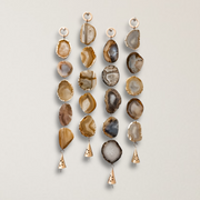 Set of 4 Mini Indian Agate Garlands