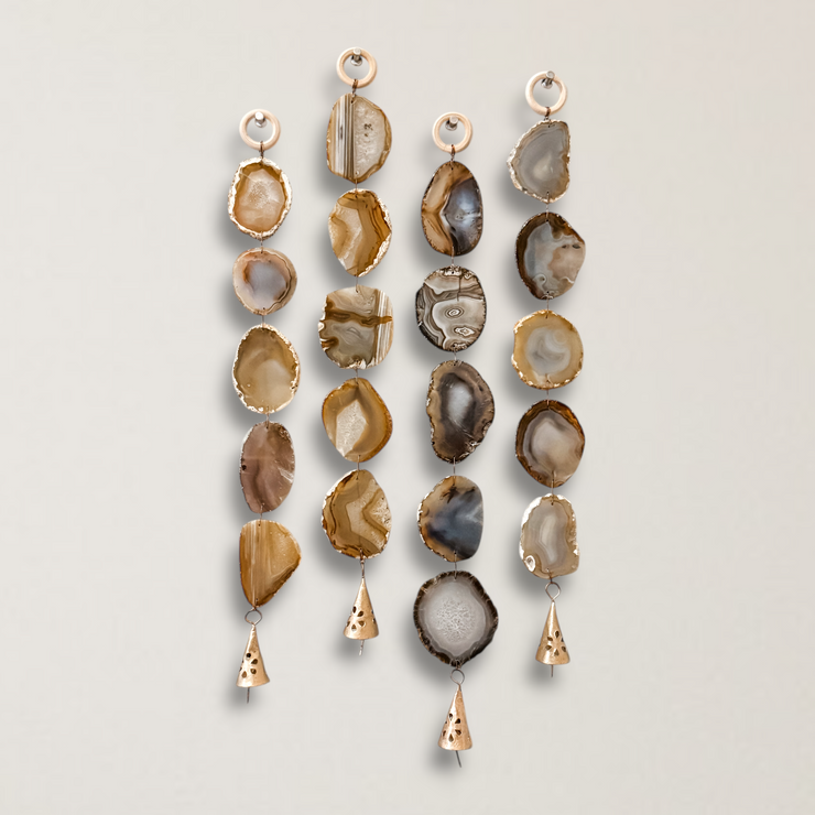 Set of 4 Mini Indian Agate Garlands