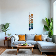 Natural Agate x Bell Garland Wall Hanging