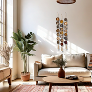 Set of 3 Umber Moon Agate Garlands