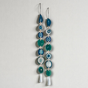 Set of 2 Seaside Agate Garlands