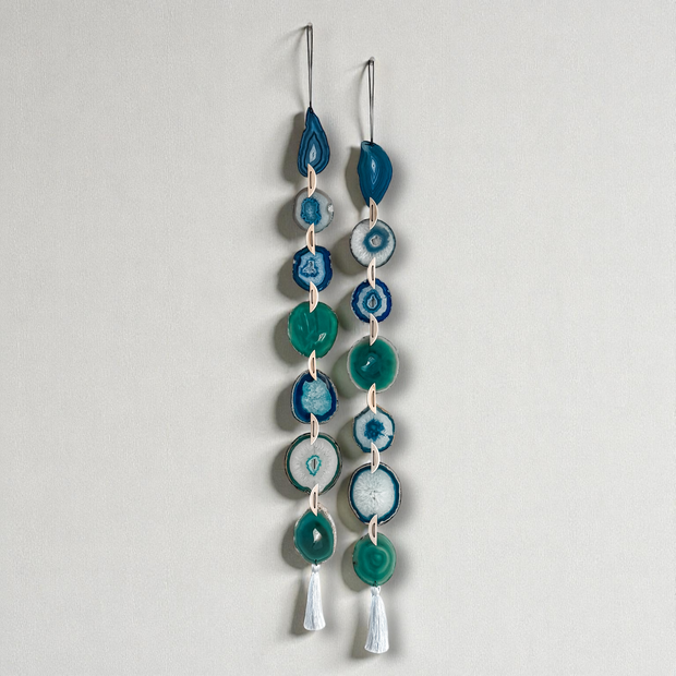 Set of 2 Seaside Agate Garlands