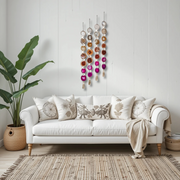 Sunset Ombre Agate Wall Hanging