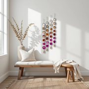 Sunset Ombre Agate Wall Hanging