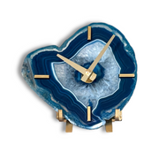 Artisan Agate Desk Clock - Limited Holiday Edition