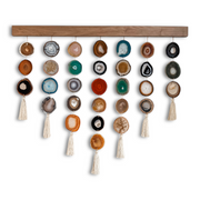 Mid Century Modern Uma Agate Wall Hanging (36 Inch)