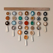 Mid Century Modern Uma Agate Wall Hanging (36 Inch)