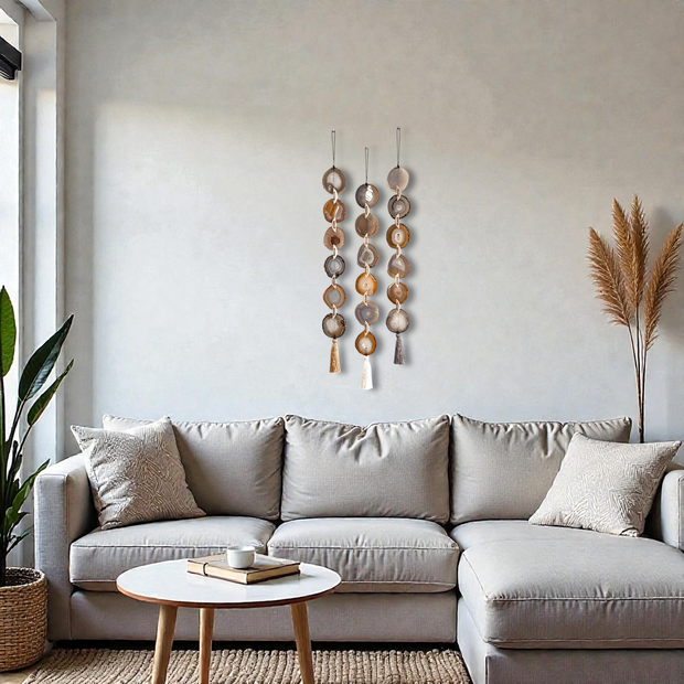 Umber Agate Wall Hanging