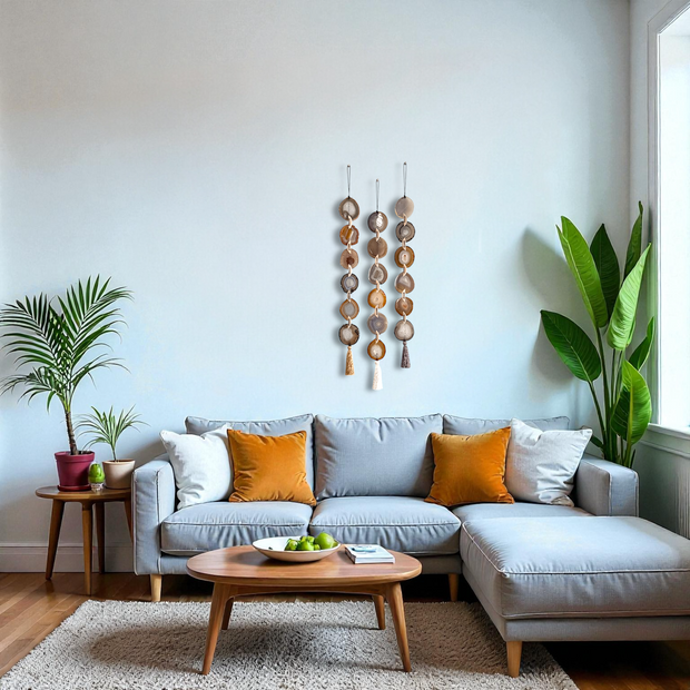 Umber Agate Wall Hanging