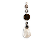 Sable Fringe Agate Wall Hanging
