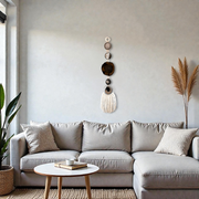 Sable Fringe Agate Wall Hanging