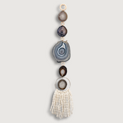 Scandi-Boho Agate Wall Hanging