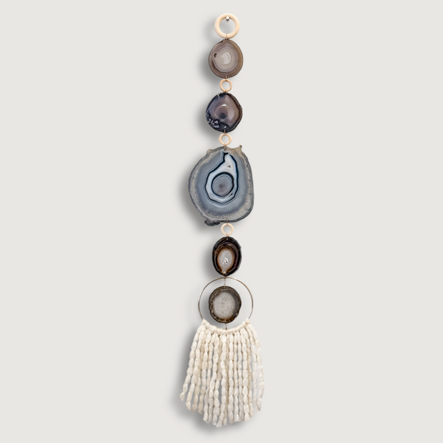 Scandi-Boho Agate Wall Hanging