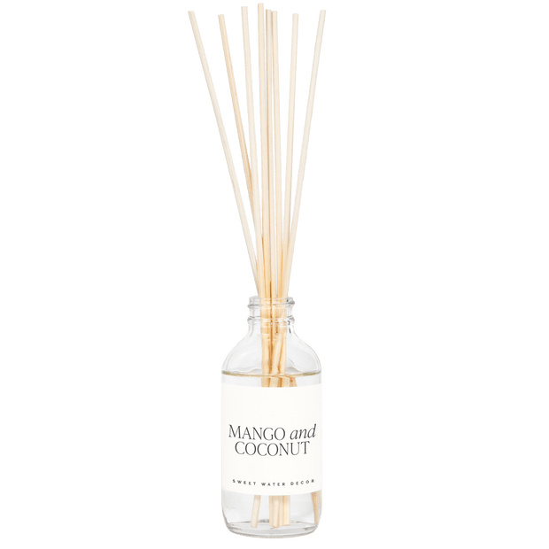Mango and Coconut Clear Reed Diffuser